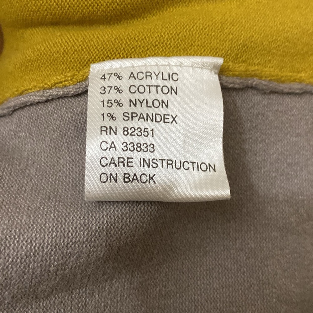 Designer Colorblock Cardigan Sweater - Picture 13 of 13